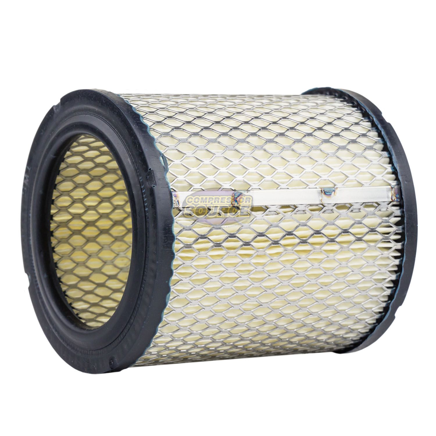 1" Air Compressor Intake Filter Silencer Metal Canister Housing One